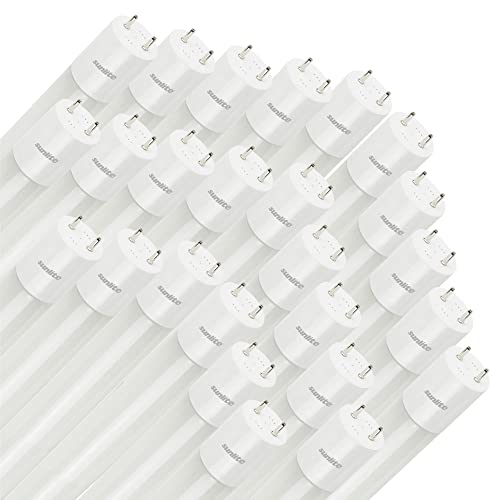 Sunlite LED T8 Ballast Bypass Light Tube (Type B) 4 Foot, 14W (F32T8 Equal), 1800 Lm, Medium G13 Base, Dual End Connection, Frosted, UL Listed, 6500K Daylight, 25 Count