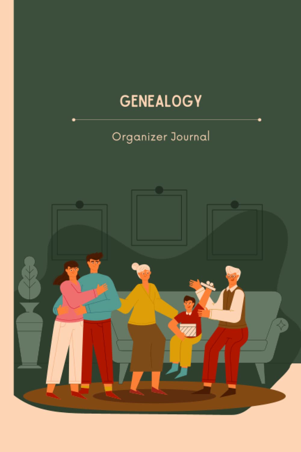 Genealogy Organizer Journal: My Family Tree Notebook