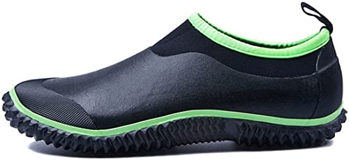 Unisex Waterproof Garden Shoes Womens Rain Boots Mens Car Wash Footwear