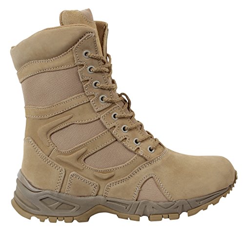 Rothco Forced Entry Deployment Boots with Side Zipper - 8 Inch