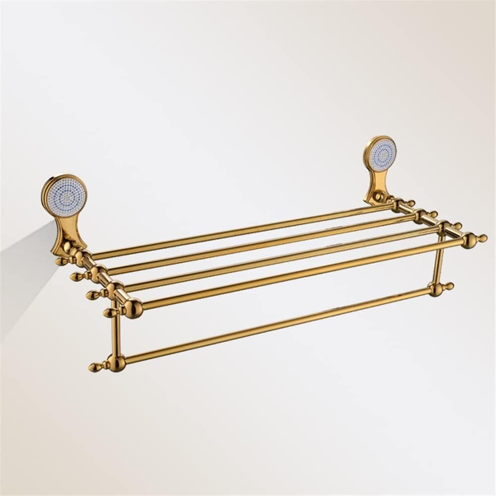 Towel Racks Bathroom Towel Rack Wall Mounted Towel Holder,New Bath Towel Rack European Style Towel Bar,Fashionable and Modern Rack,Bathroom