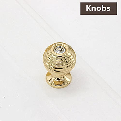 Cabinet Furniture Knobs 2Pcs Modern Fashion Crystal Furniture Handles Silver Gold Black Wardrobe Wine Cabinet Handles 192mm Golden