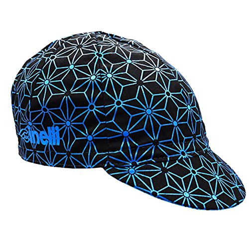 Cinelli Unisex Blue Ice Blue Ice Cap - Black/Blue, One Size