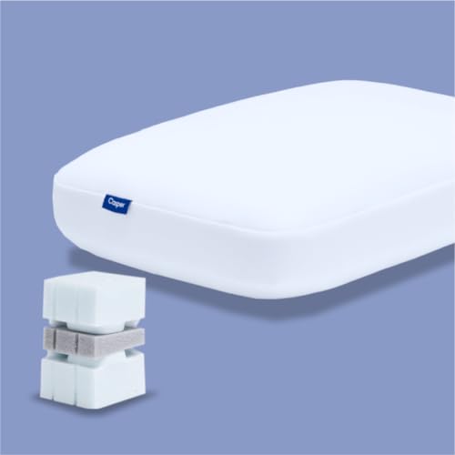 Casper Sleep Foam Pillow, King, White