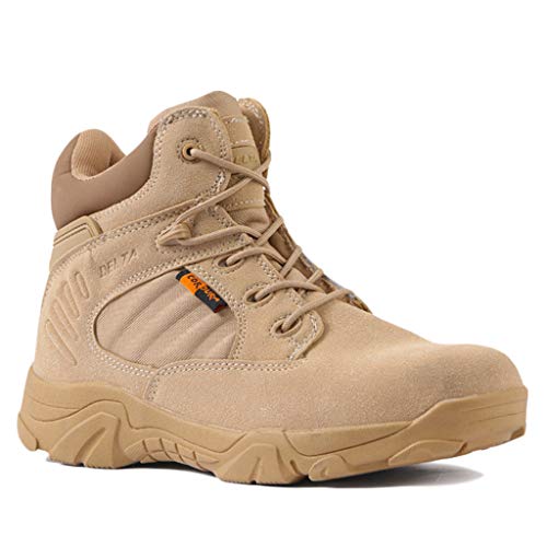 Men's Military Combat Boots Training Shoes Lightweight Waterproof Tactical Jungle Army Shoes Ankle Action Desert Boots