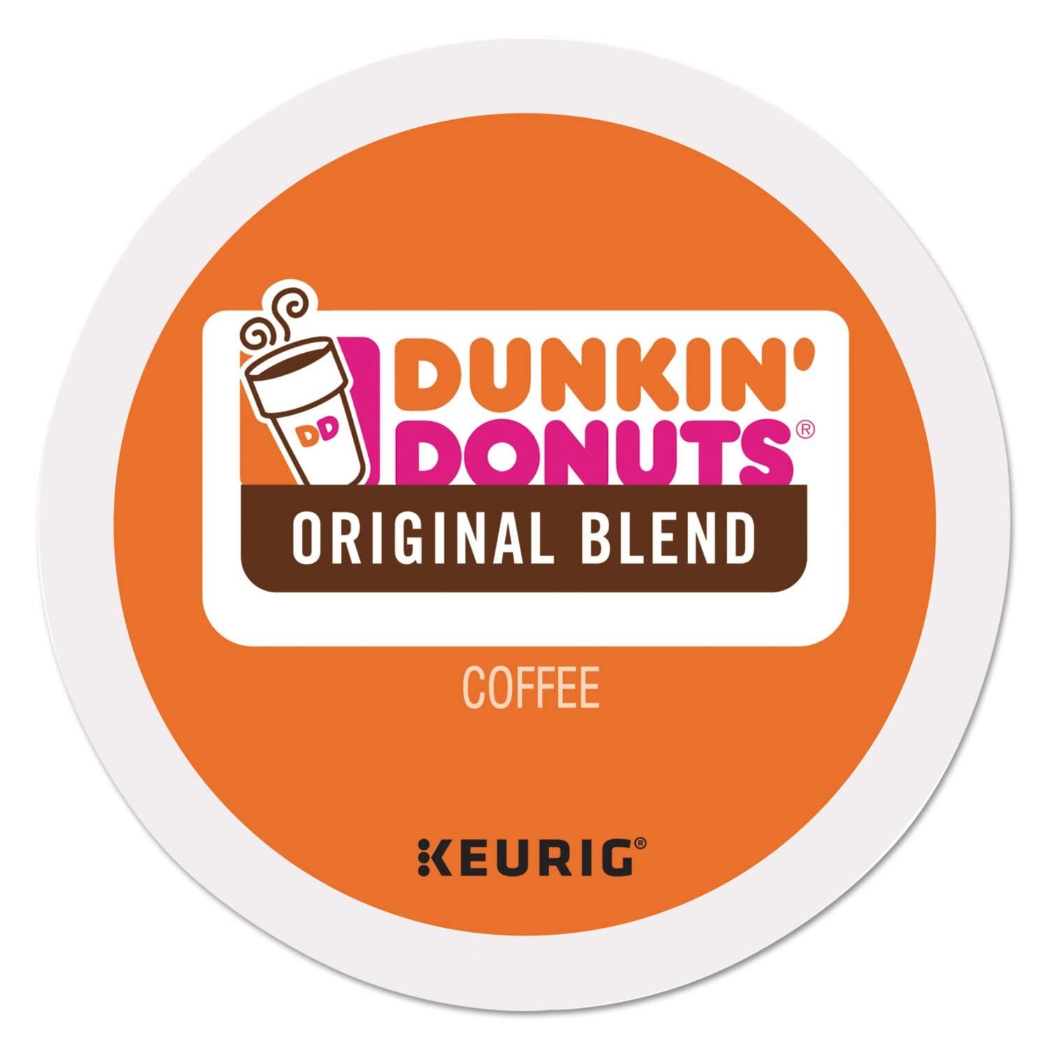 Dunkin' Original Blend Medium Roast Coffee, K-Cup Pods(u-c-66032) 144.0 Count
