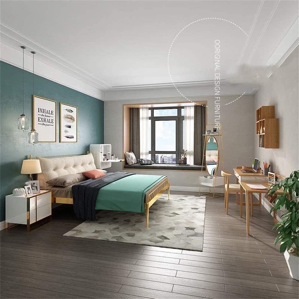 Luxury Dressing Vanity Table w/Stool for Bedroom, Girl Bedroom Dressing Table with Stool, Wall-Mounted Table, Multifunctional Folding Mini Storage Cabinet