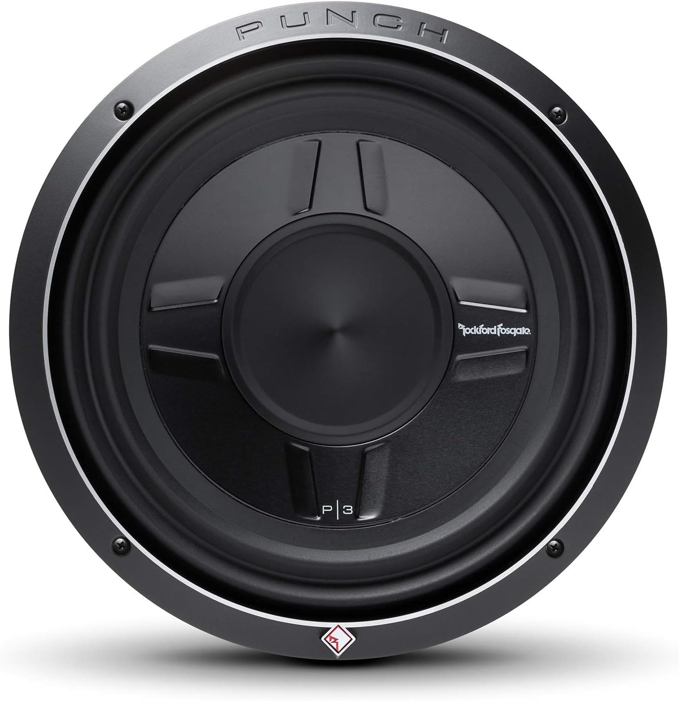 Rockford Fosgate P3SD2-12 P3 Punch Shallow Mount 12-Inch DVC 2-Ohm Subwoofer