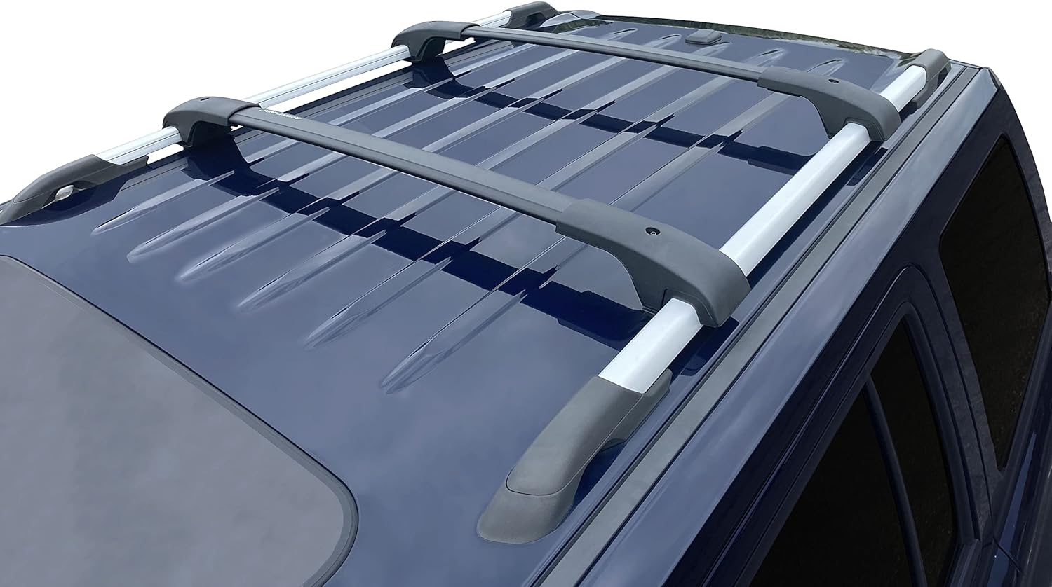 BrightLines Roof Rack Crossbars Compatible with 2007-2017 Jeep Patriot