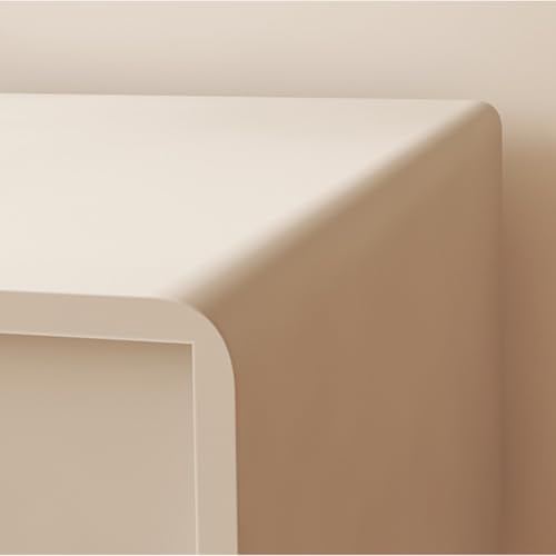 LUNIZ Modern Vanity Desk Home Dressing Table, Bedroom Modern Table, Solid Wood Bedside Cabinet Dressing Table Dressing Table