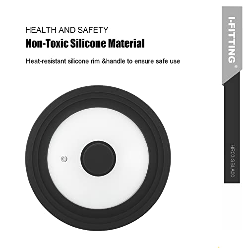 Universal Lid for Pot,Pan,Skillet Fits 8.5