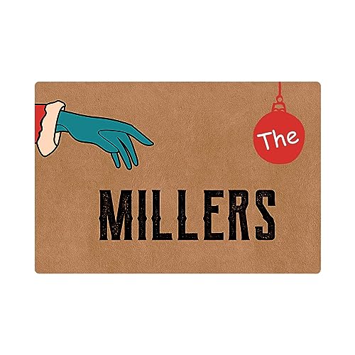 Personalized B-tch Don't Wear No Shoes in My House Doormat Custom Family Name Indoor Outdoor Funny Welcome Entrance Door Mat 18