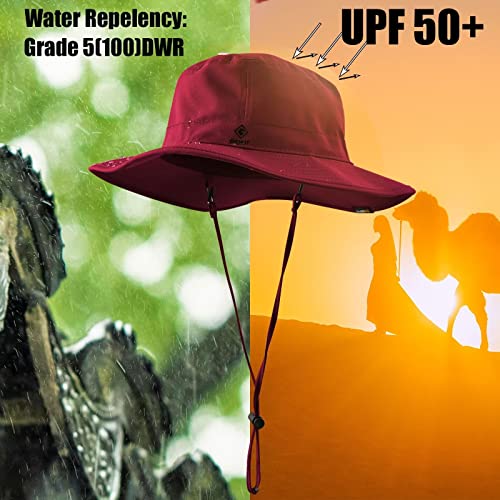 Fishing Hat for Mens Sun Hat Wide Brim Bucket Hat SPF UV Protection XL XXL Large Size Big Head Hiking Beach Safari