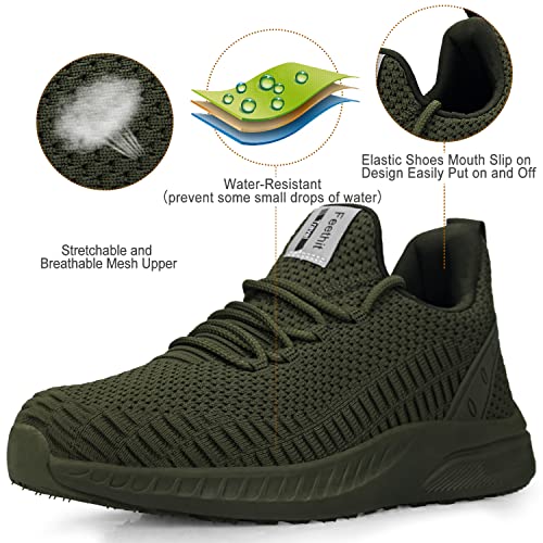 Feethit Women Tennis Running Shoes Walking Shoes Lightweight Casual Sneakers for Travel Gym Work Woman Waitress Nurse