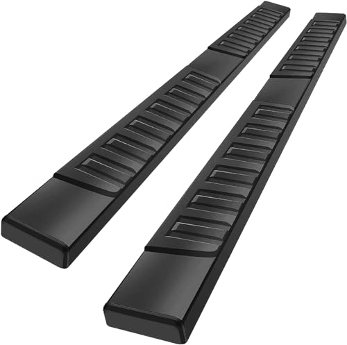 6 Inch Running Boards Compatible with 2015-2024 Chevy Colorado/Gmc Canyon Extended Cab Double Cab, Colorado Running Boards Nerf Bars Side Steps Rock Sliders Made with Carbon Steel.
