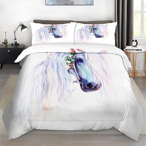 Comforters Full Size Old Peacock 1 Comforter and 2 Pillowcases Full Comforter Set Feathers Peacock Vintage Feather Grunge Turquoise Ancient 3 Pieces Soft Bedding Set for Bedroom Bed Decor