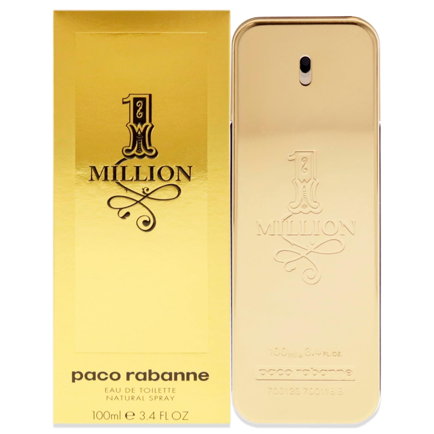 Paco Rabanne 1 Million/Paco Rabanne EDT Spray 3.3 oz (m)