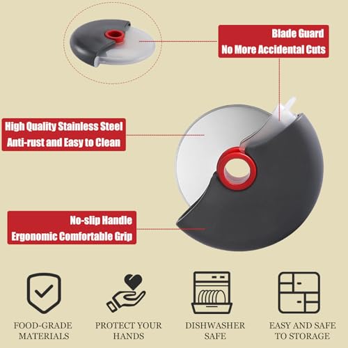 Kitchen Gadgets Set 6 Pieces, Space Saving Rv Camp Kitchen Accessories, Stackable Kitchen Tools Cheese Grater, Pizza Cutter, Bottle Opener, Vegetable Peeler, Garlic Grinder, Herb Stripper(Green)