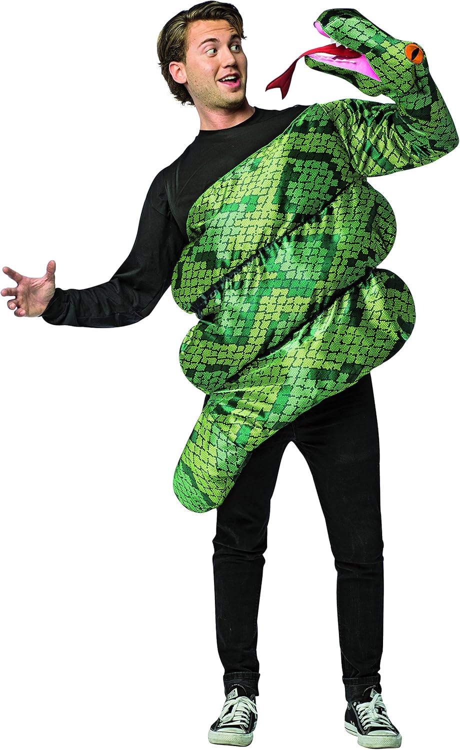 Rasta Imposta Adult Anaconda Snake Costume