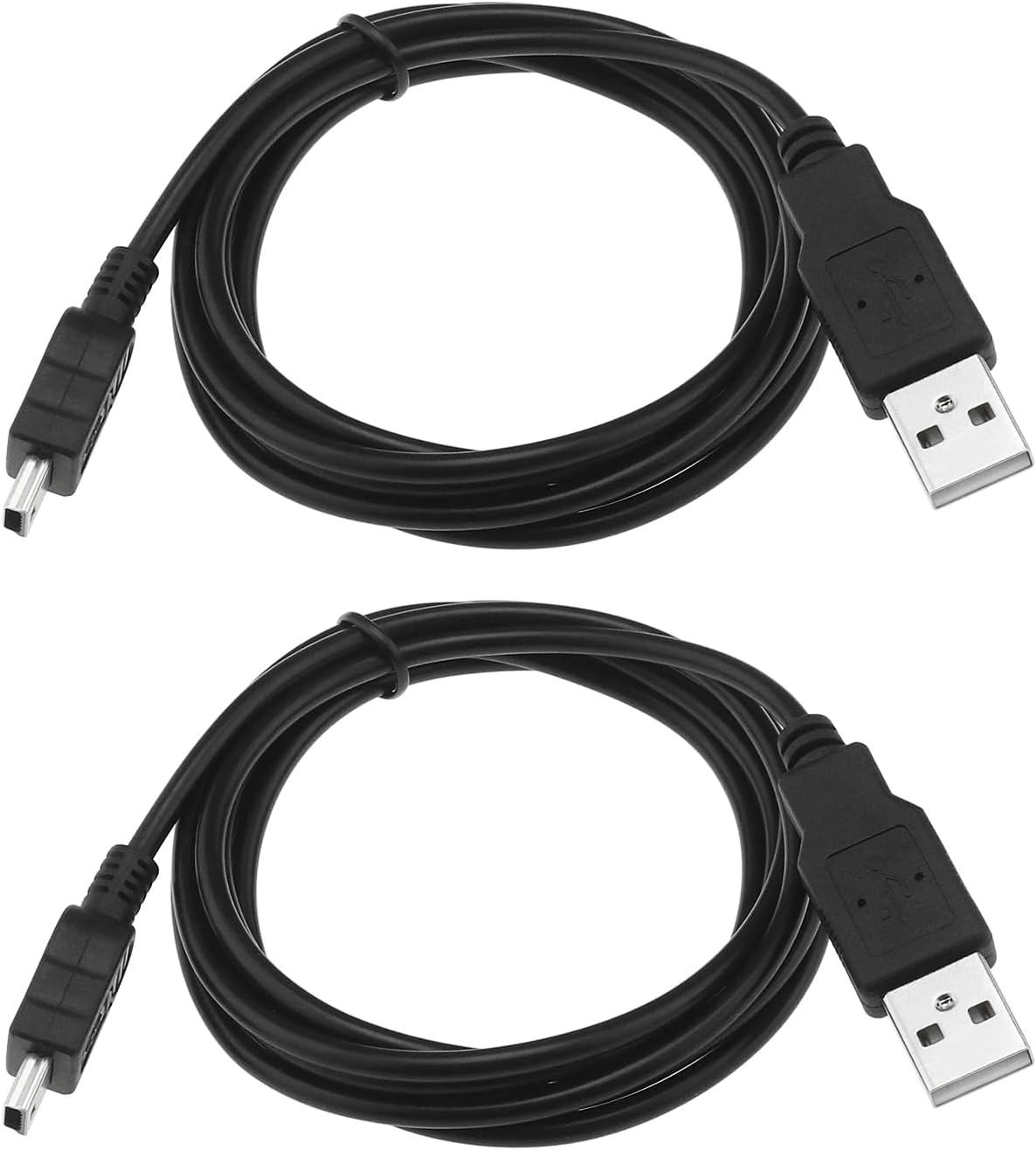 2pcs USB Charger Cord Calculators USB Charging Cable Data Cable Compatible with Texas TI-84 Plus CE TI Nspire CX CAS Graphing Calculator USB Cable Replacement