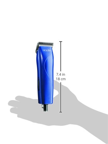 Andis 21420 EasyClip Pro-Animal 7-Piece Detachable Blade Clipper Kit, Animal/Dog Grooming, Purple MBG-2