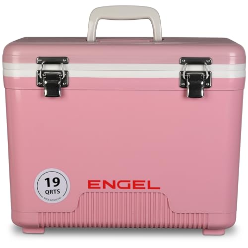 Engel 19qt Leak-Proof, Air Tight, Drybox Cooler and Small Hard Shell Lunchbox for Men and Women