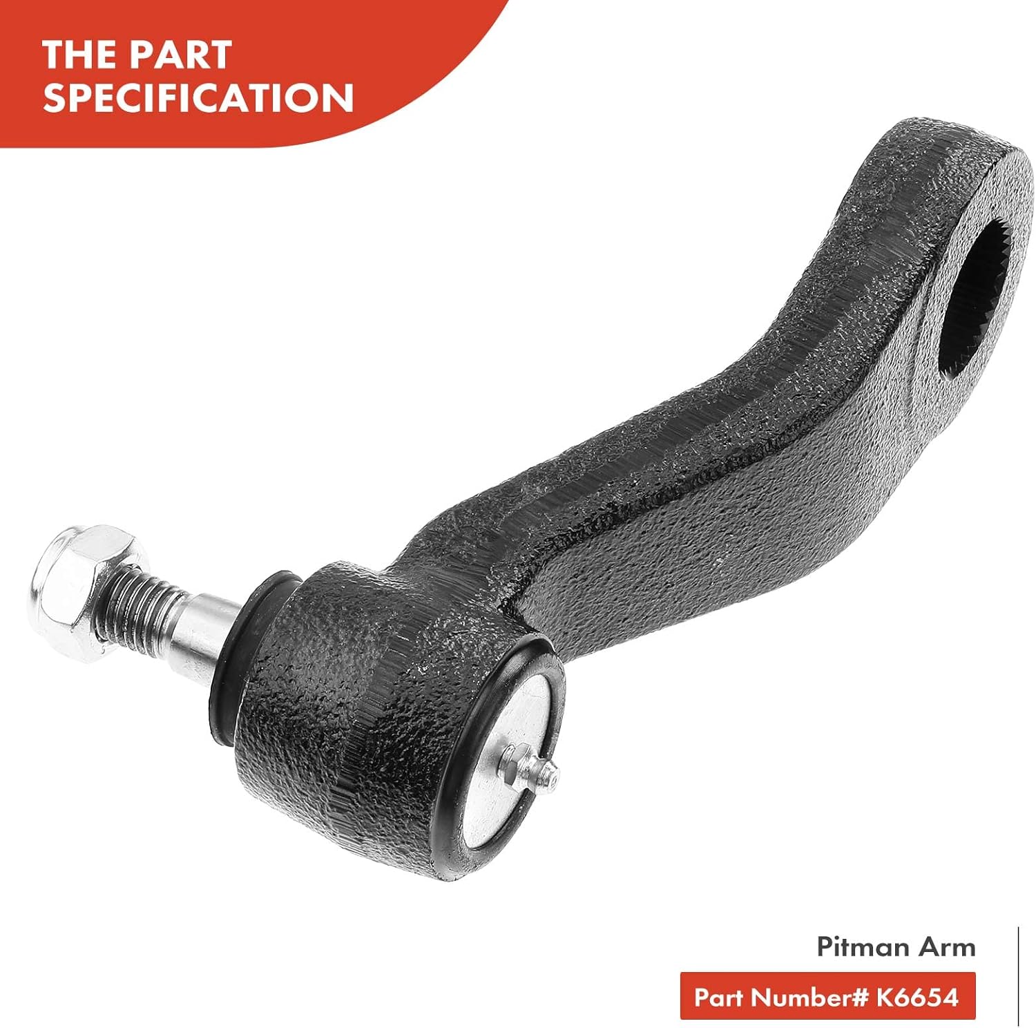 A-Premium Set of 12, Front Upper Control Arm, Sway Bar Link, Lower Ball Joint, Inner Outer Tie Rod End, Pitman Arm, Compatible with Chevrolet & GMC - 01-07 - Silverado Suburban Avalanche Sierra Yukon