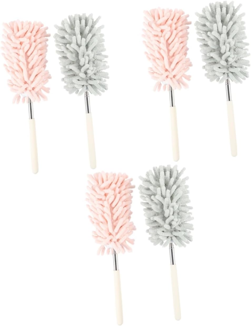 FOMIYES 6 Pcs Telescopic Duster Bendable Dusters Dust Cleaner Hand Duster Car Furniture Cleaning Tool Duster Brush Dust Cleaning Tool Household Duster Dusting Brush Dust Sweeper