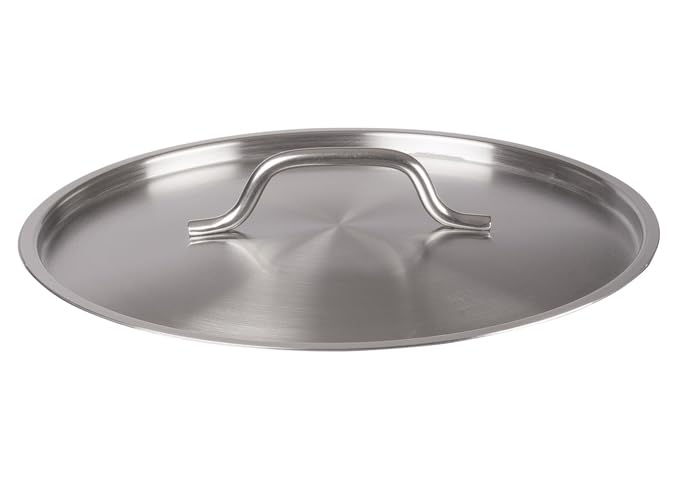 Winware SST-40 Stainless Steel 40 Quart Stock Pot with Cover