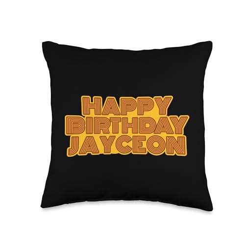 Personalized Name Retro Typography Throw Pillow