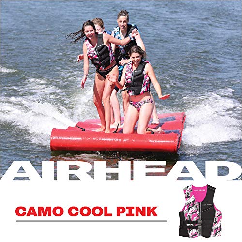 Airhead Women's CAMO COOL Kwik-Dry Neolite Flex Life Jacket, US Coast Guard Approved