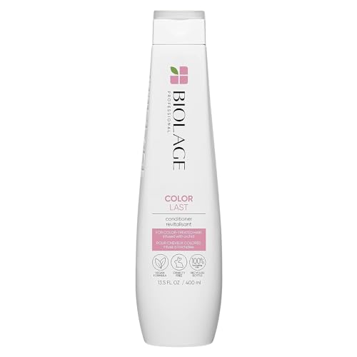 Biolage Color Last Conditioner | Color Safe Conditioner | Helps Maintain Depth & Shine | For Color-Treated Hair | Paraben & Silicone-Free | Vegan | Cruelty Free