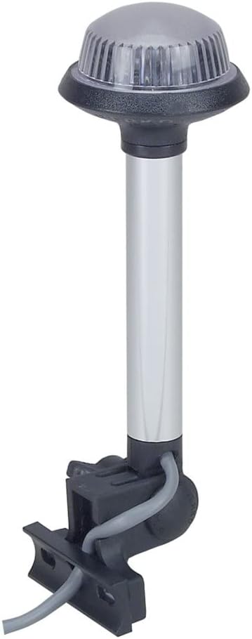 Perko 1607DP0CHR Fixed-Mount Folding Tower/Arch White All-Round Light - 8