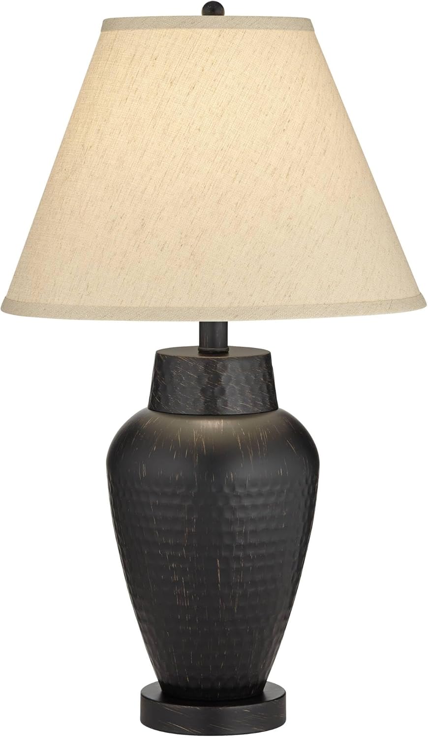 Regency Hill Auburn Rustic Farmhouse Table Lamp 25