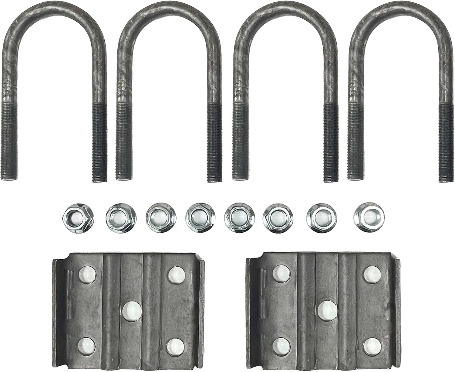 LIBRA 6000lb Single Trailer Axle Suspension Kit 3000lb Spring U-bolt Hanger Kit