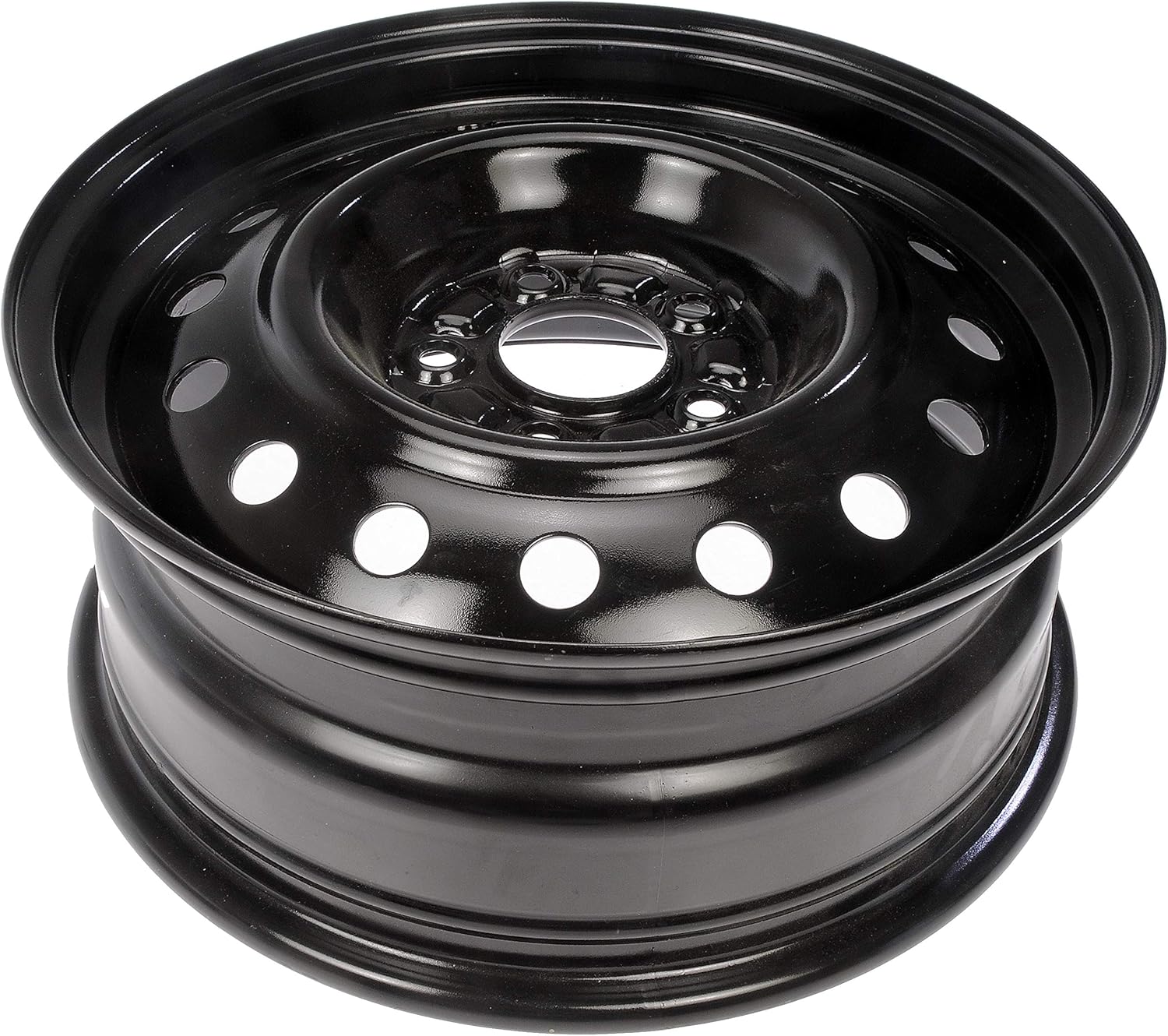 Dorman 939-237 16 x 6.5 In. Steel Wheel Compatible with Select Nissan Models, Black