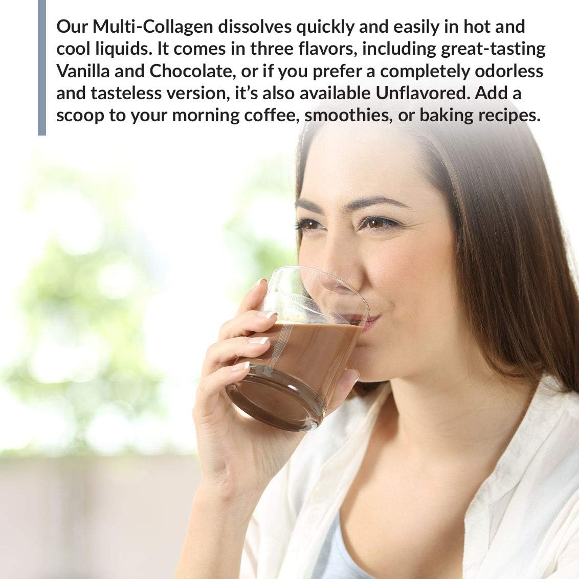 BioTrust Ageless Multi Collagen 5-in-1 Protein Powder (Vanilla) BlenderBottle Bundle