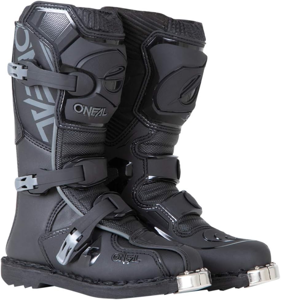 O'Neal 0332-104 Unisex-Child Element Dirtbike Boots (Black 4)