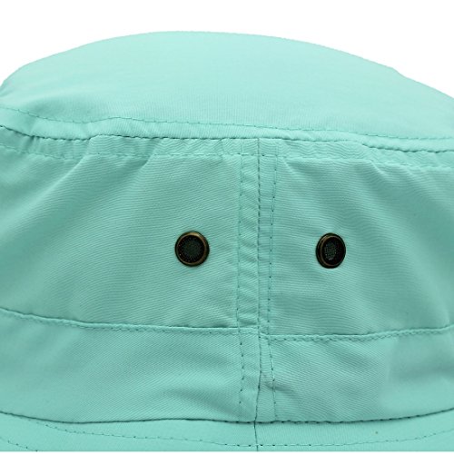 LLmoway Women Lightweight Safari Sun Hat Quick Dry Fishing Hat with Strap Cool