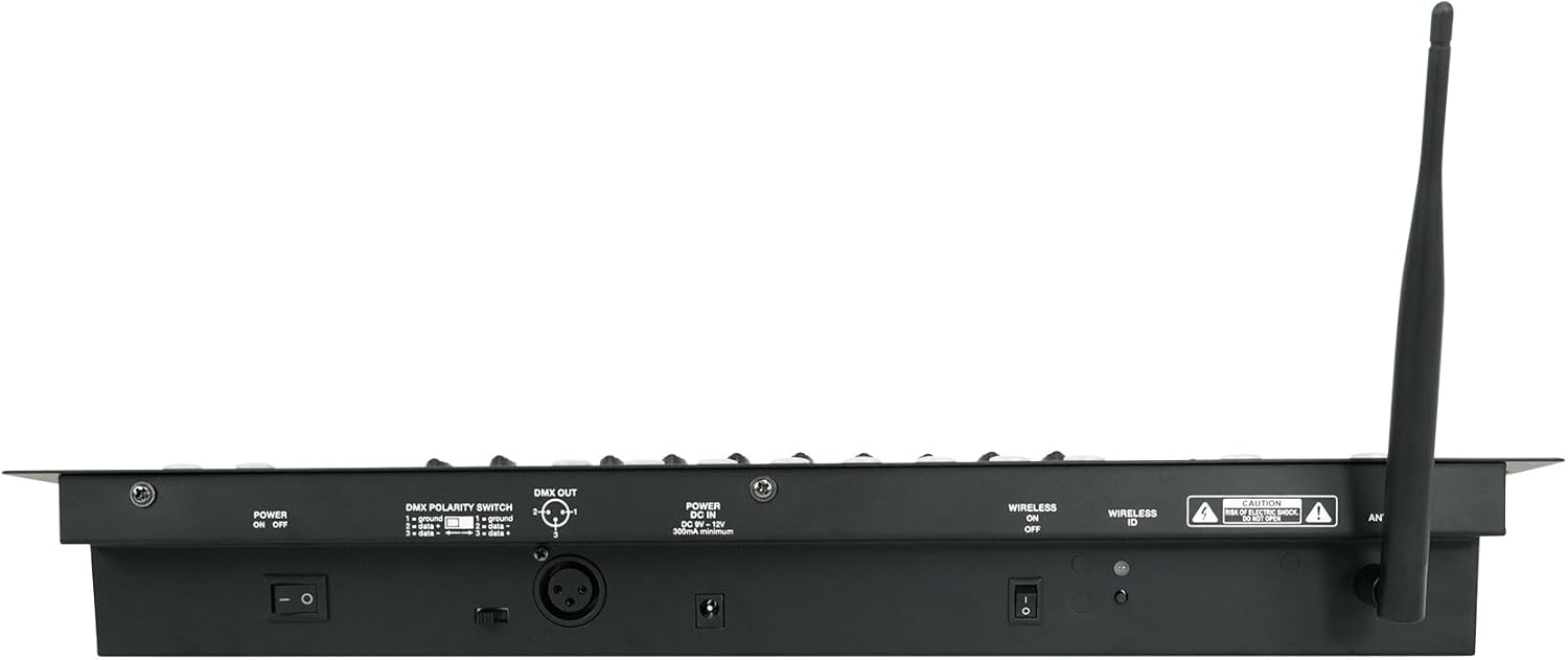 ROCKVILLE 192 Channel Wireless 2.4Ghz DMX Lighting Controller (ROCKFORCE W2)