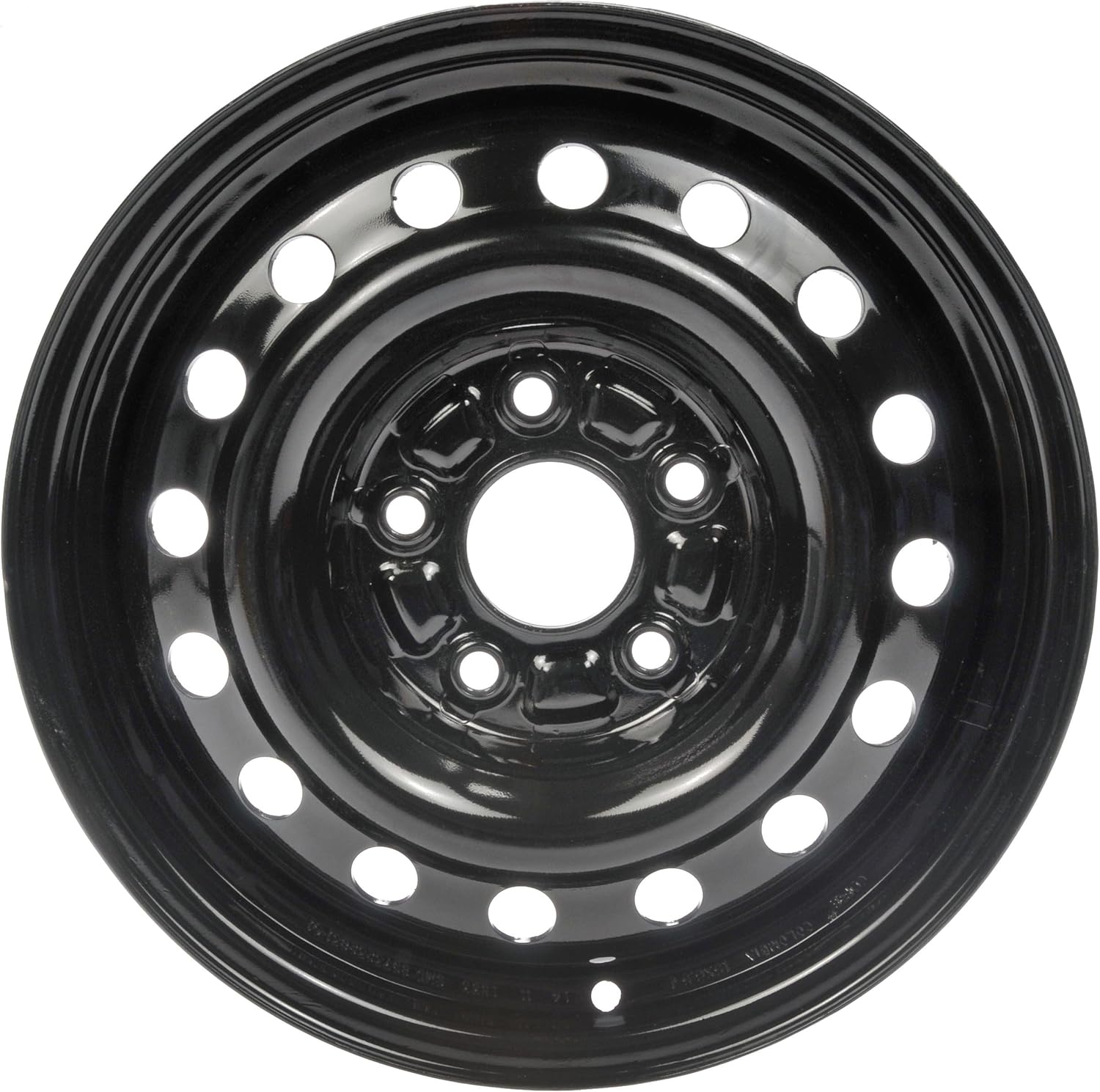Dorman 939-147 15 X 6.5 In. Steel Wheel Compatible with Select Honda Models, Black