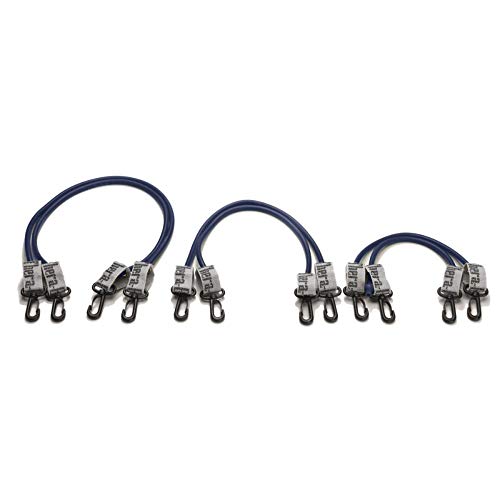 THERABAND Wellness Station Professional Latex Resistance Tubing With Connectors for Physical Therapy, Exercise Station for Rehab, Lower Pilates, Set of 2, 12 Inch, Red, Medium, Beginner Level 3