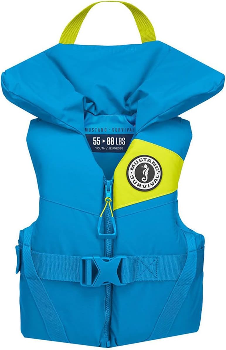 MUSTANG SURVIVAL Youth Lil Legends Foam Vest Azure