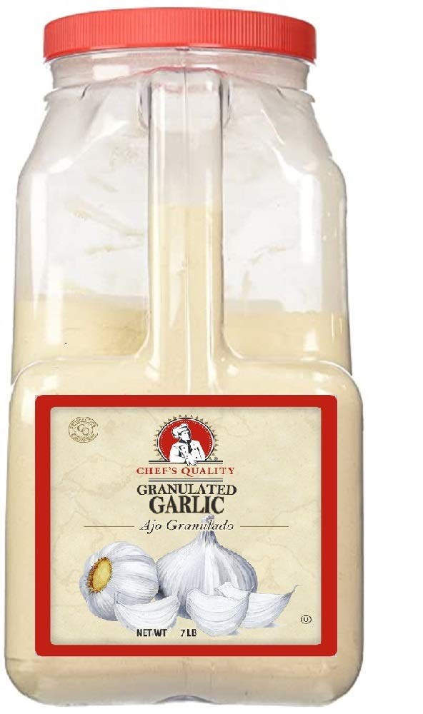 Chef's Quality Granulated Garlic 7 LB