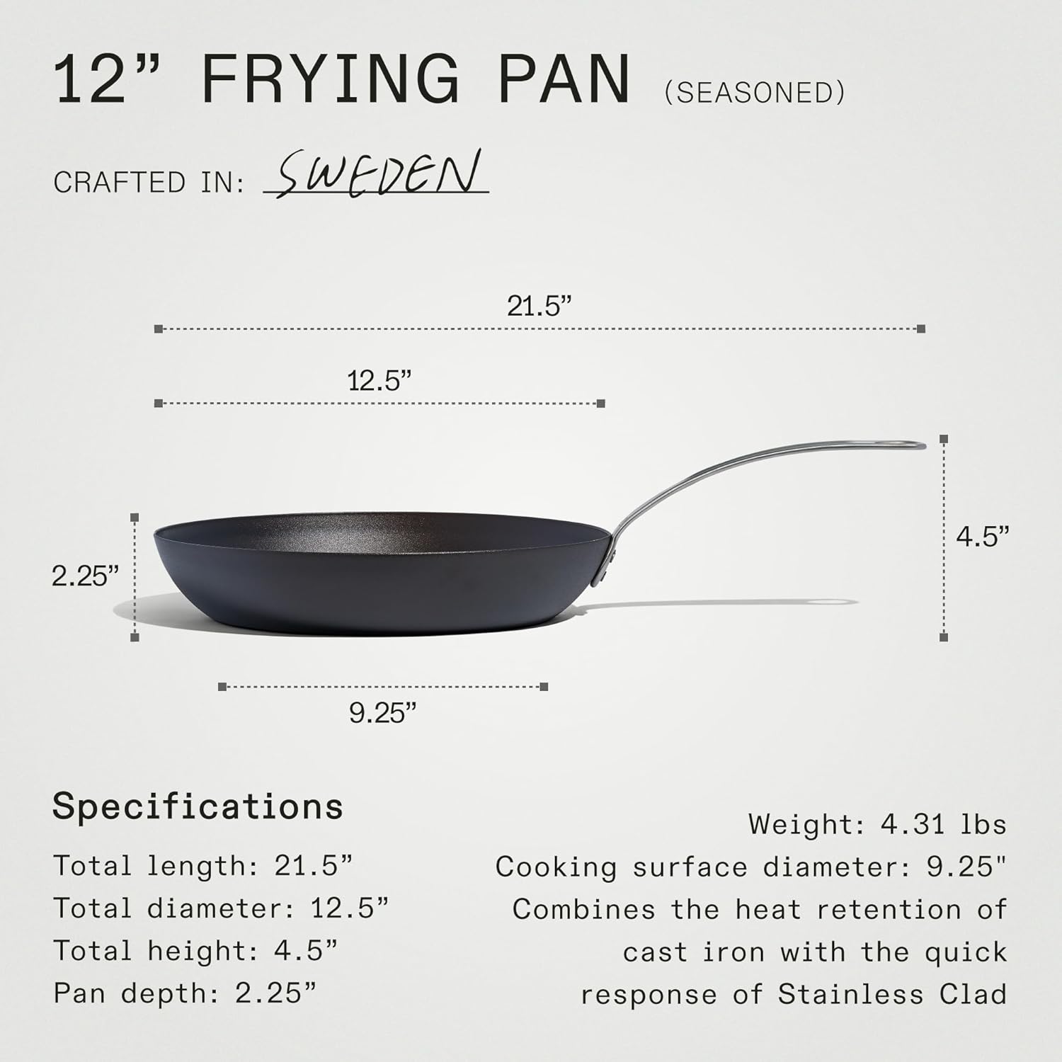 Made In Cookware - Seasoned 12