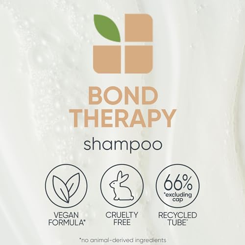 Biolage Bond Therapy Shampoo & Conditioner Set | Builds Bonds & Reduces Breakage | Paraben & Sulfate-Free | Vegan | Cruelty-Free | Bonding