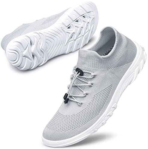 DOUSSPRT Womens Walking Shoes Slip On Hypersoft Sock Tennis Water Sneakers Casual Mesh Comfortable Athletic Breathable Running