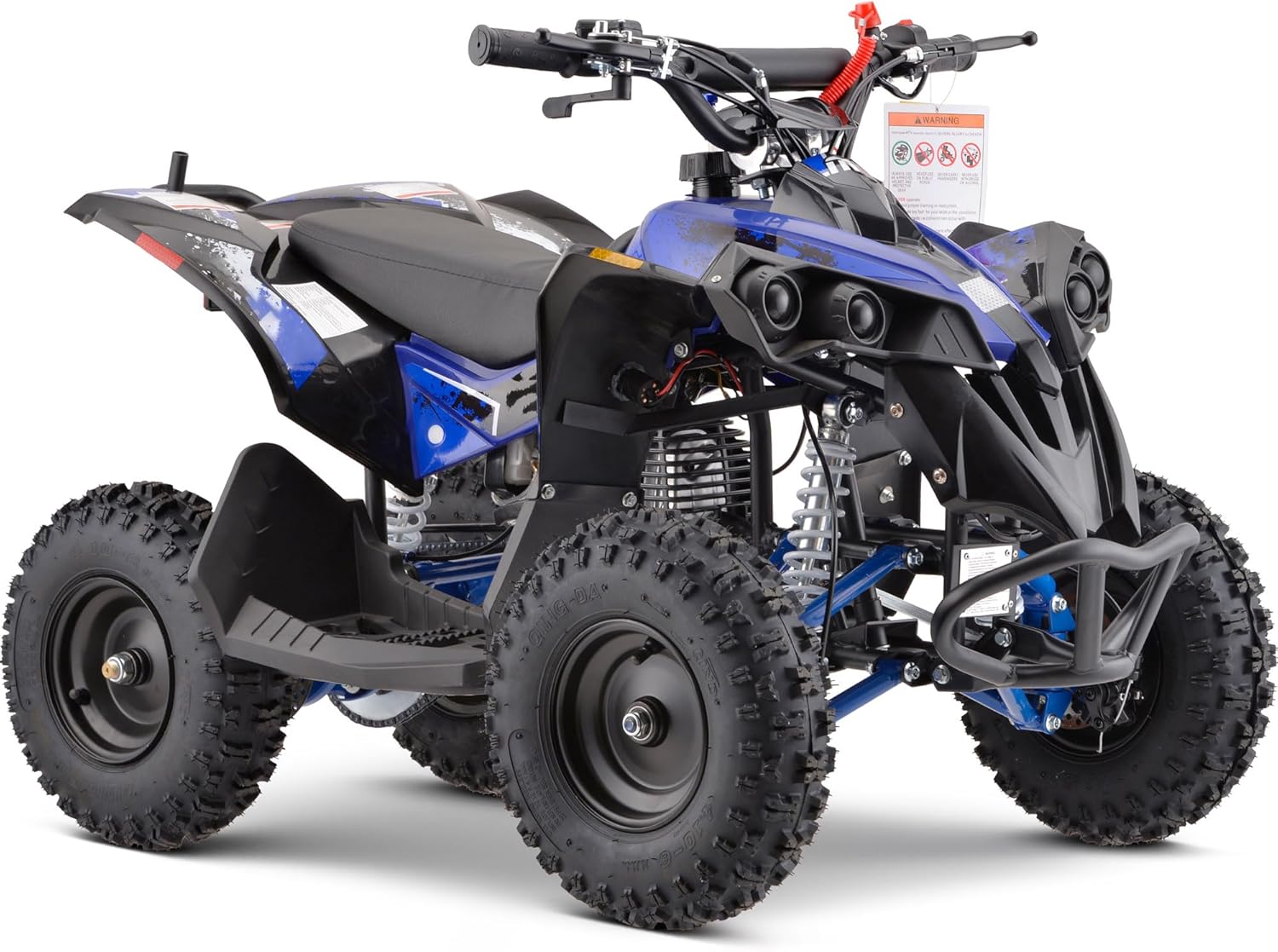 MotoTec Renegade 40cc 4-Stroke Kids Gas ATV Blue