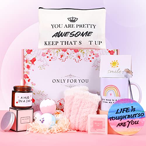 Gifts for Women,Spa Gift Baskets for Women Spring Gifts for Women Bath and Body Works Gifts Set Relaxing Sympathy Gifts Box for Women,Mom,Sister,Wife,Lover