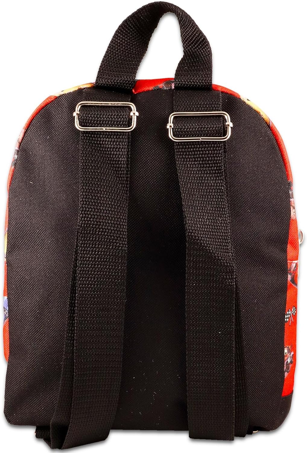 Disney Cars Mini Backpack Set - 10” Canvas Pixar Cars Backpack with Front Pocket and Bottle | Lightning McQueen Backpack Bundle